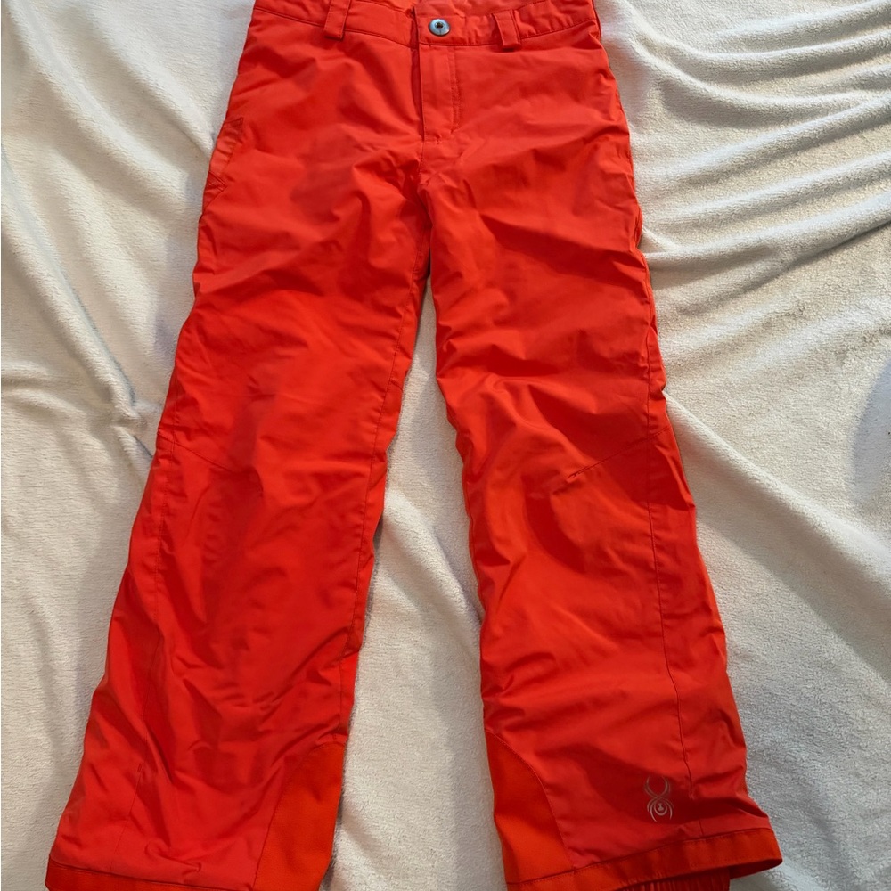 Spyder Bright Orange Kids Casual Pants